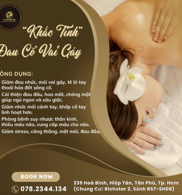 ƯU ĐIỂM MASSAGE TRỊ LIỆU ĐAU VAI GÁY CHUYÊN SÂU - TAM THÔNG